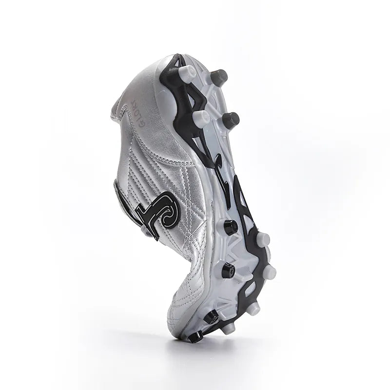 女子/青少年 袋鼠皮足球鞋 GLORY FG 【銀】