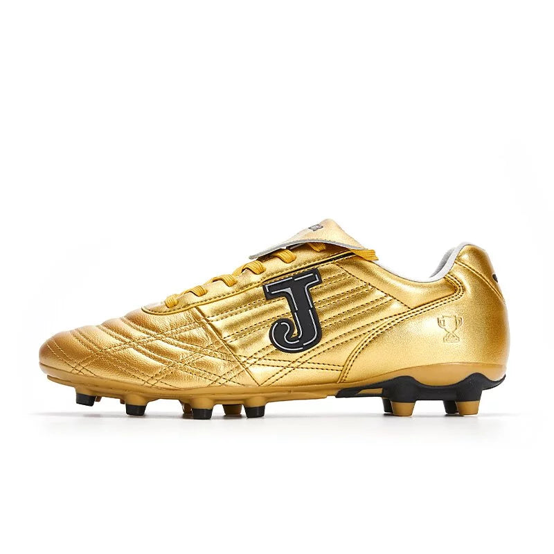 Women s kangaroo leather football shoes GLORY FG gold