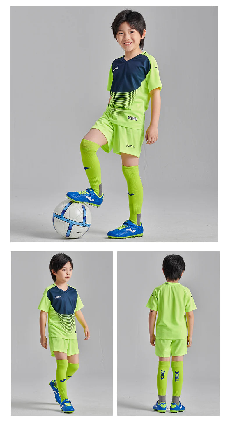 兒童足球套裝【白/橙/紅/寶藍/淺粉/螢光綠】