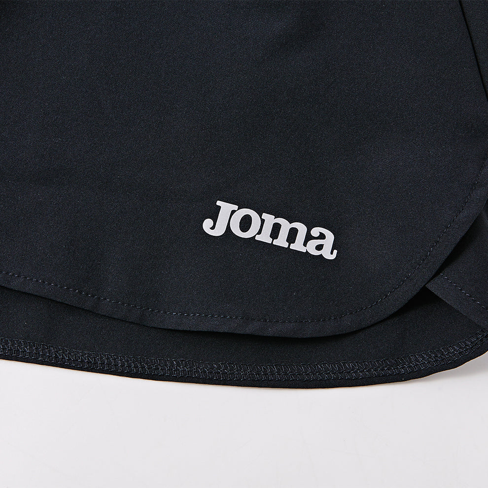 女款運動梭織短褲【紫/黑】