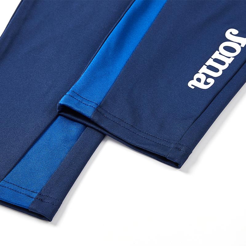 男款秋冬加絨訓練收腿褲【黑/藏青】