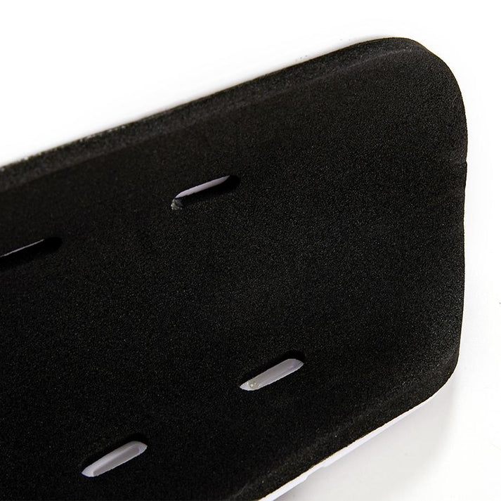 專業足球護脛【白黑】