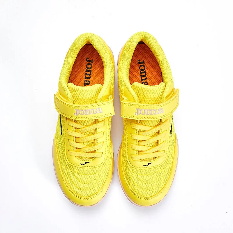 兒童碎釘魔鬼氈足球鞋 CHASER TF【檸檬黄】