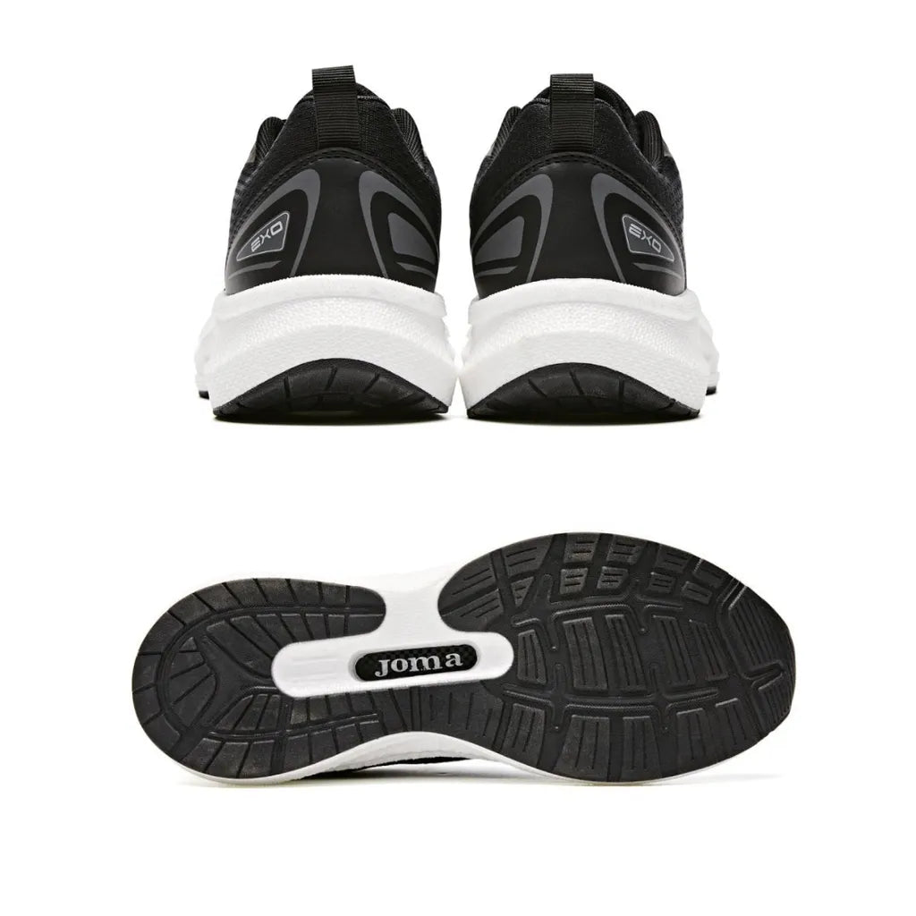 男款-男女同款網面透氣運動鞋【黑/白】