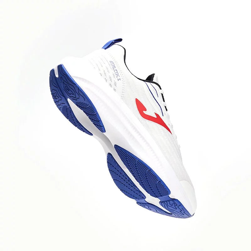 男子半掌碳板跑鞋 ATHLETICX III 【白紅】