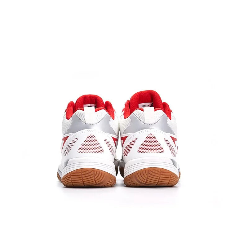 WOMEN VOLLEYBALL HIGH TOP SHOES SAGA 【White and Red】