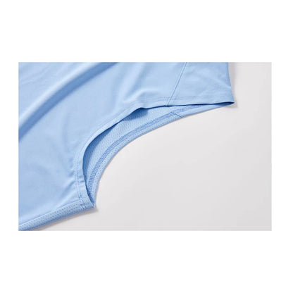 Children's Basketball Vest [White/Black/Light Blue]