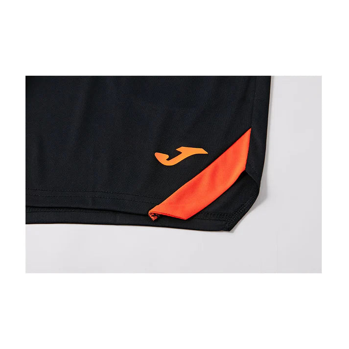 男款短袖足球裁判服套裝【橙/黑/螢光綠】