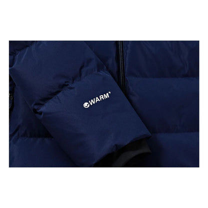 成人連帽短款鋪棉外套【黑/灰/藏青/橄欖綠】