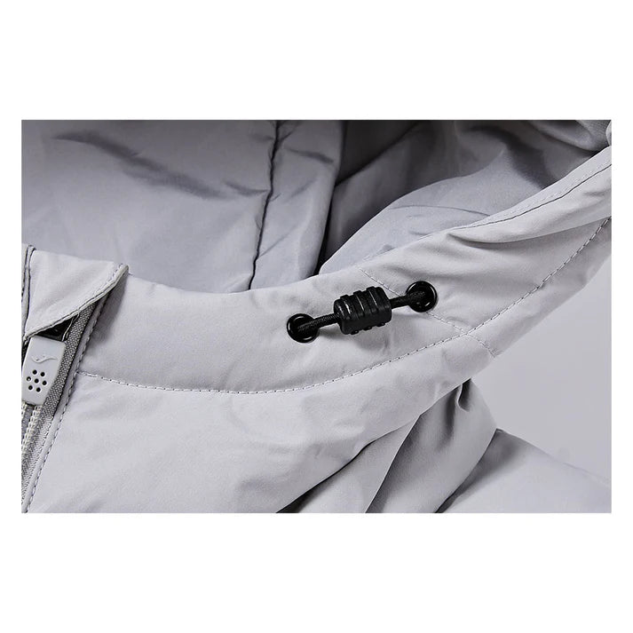 成人連帽短款鋪棉外套【黑/灰/藏青/橄欖綠】