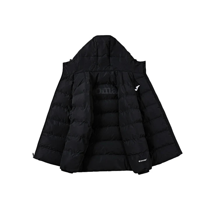 成人連帽短款鋪棉外套【黑/灰/藏青/橄欖綠】