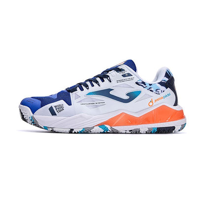 Adult paddle tennis shoes T.SPIN [white blue]