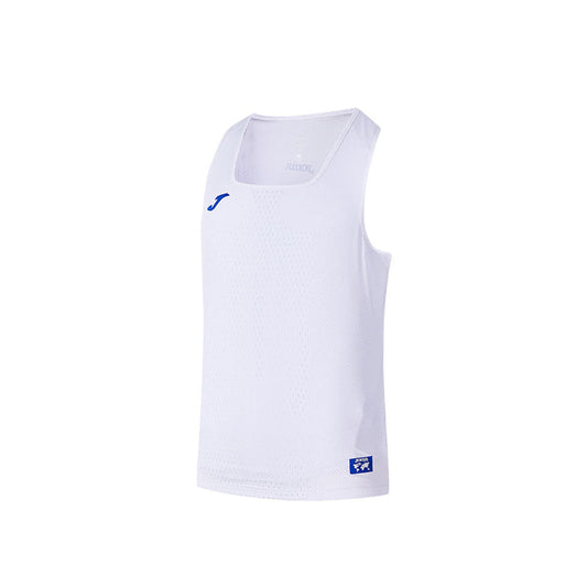 Men's Marathon Running Vest [White/Blue]