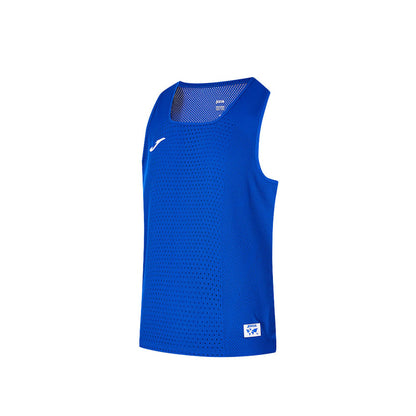 Men's Marathon Running Vest [White/Blue]
