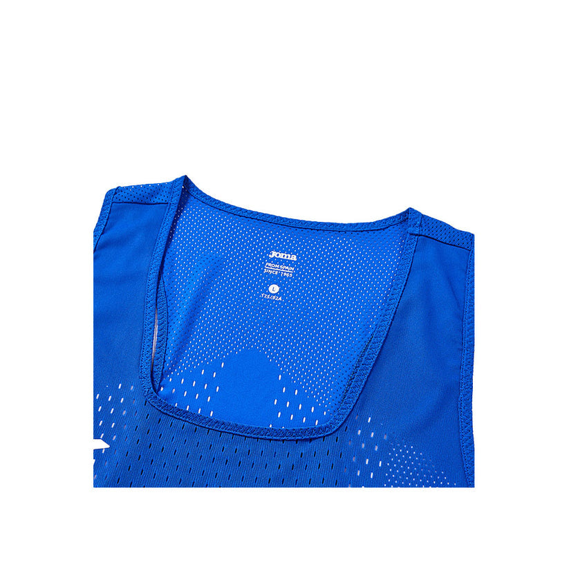 Men's Marathon Running Vest [White/Blue]