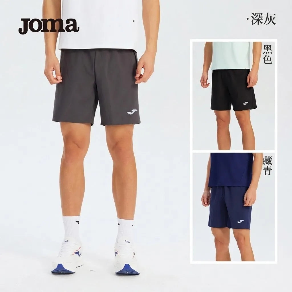 Micro-elastic wear-resistant sports shorts [black/navy blue/grey]