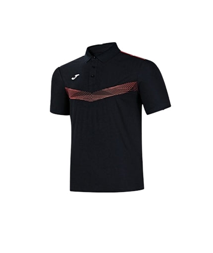 Men's and women's same mesh short-sleeved POLO shirt [black/white/navy/sky blue]