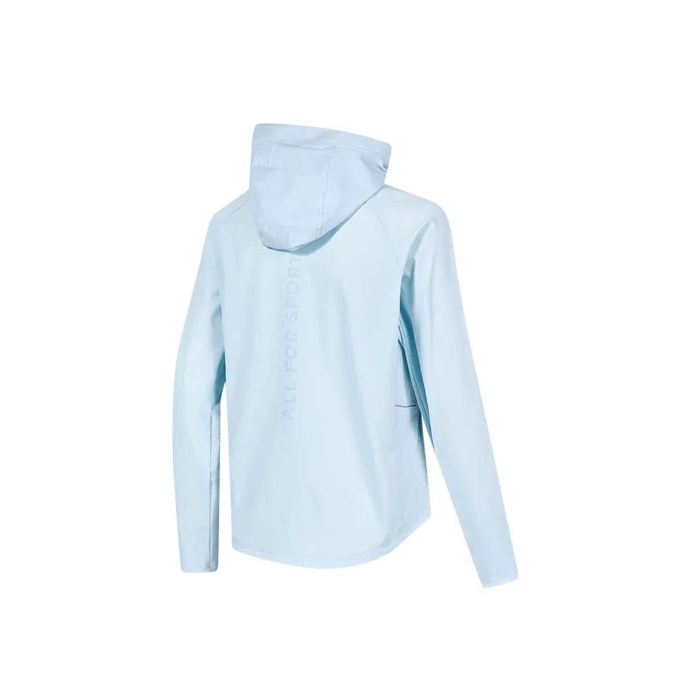 Women's sun protection jacket [white/light gray/lime green/light blue]