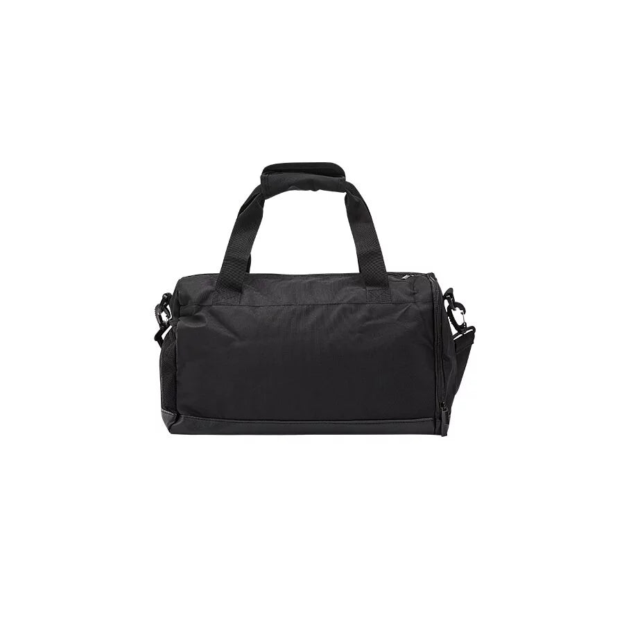 Large-capacity shoulder fitness bag [black] 