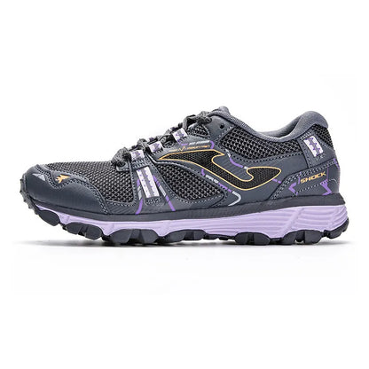 Women's Hiking Shoes SHOCK [Black and Purple]