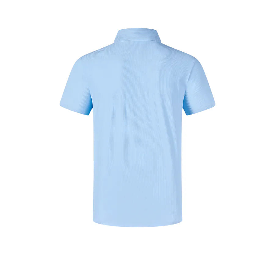 Men's Sun Protection Short-Sleeved POLO Shirt ~Golf Series [navy/black/white/grey/light blue]