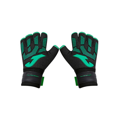 Futsal Goalkeeper Gloves [black and green]