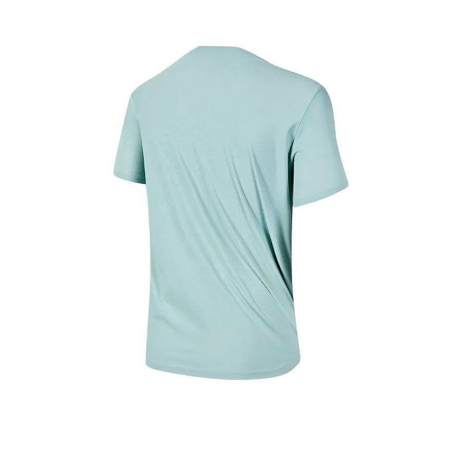 Men's Short Sleeve T-Shirt ~ CHROMA SERIES【Tennis/Badminton】 [black/white/navy blue/bean paste green]