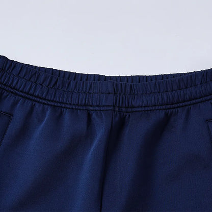 Men's Knitted Training Pants [Navy Blue/Black]