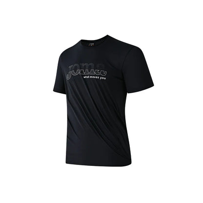 Men's short-sleeved icy T-shirt~comprehensive training series [black/white/green]