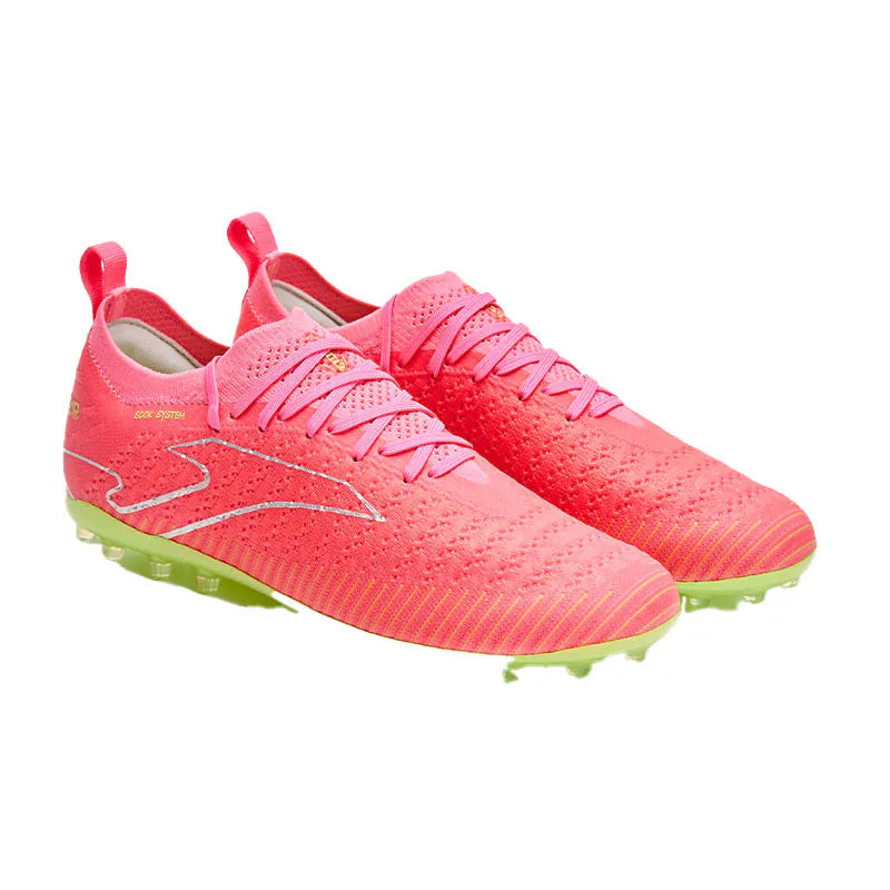 Adult Football Shoes MG ~ SPEEDY Series [Rose Red]