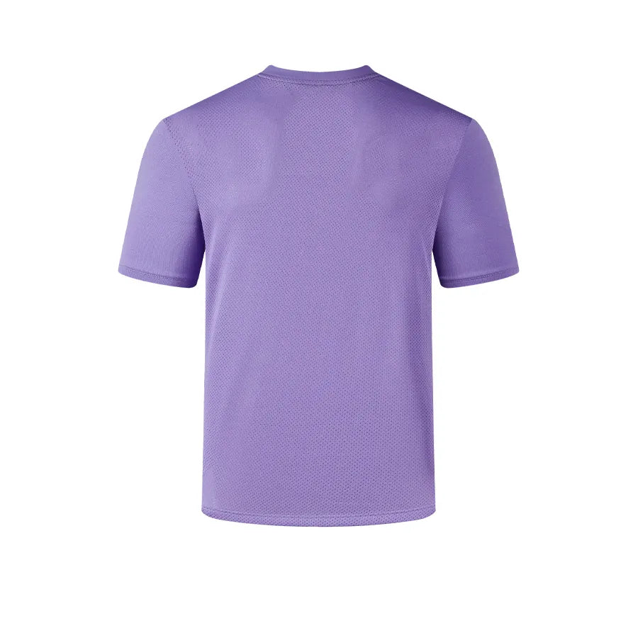 Gantry short-sleeved top [black/grey/orange/purple/peacock blue]