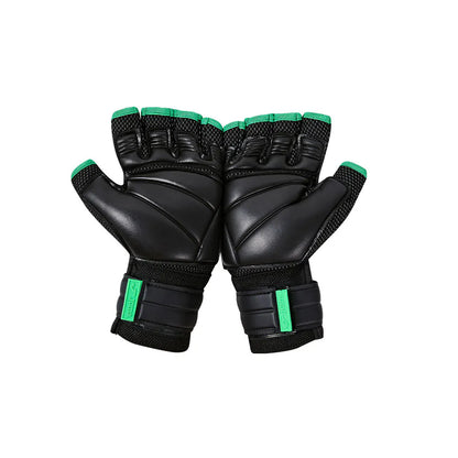 Futsal Goalkeeper Gloves [black and green]