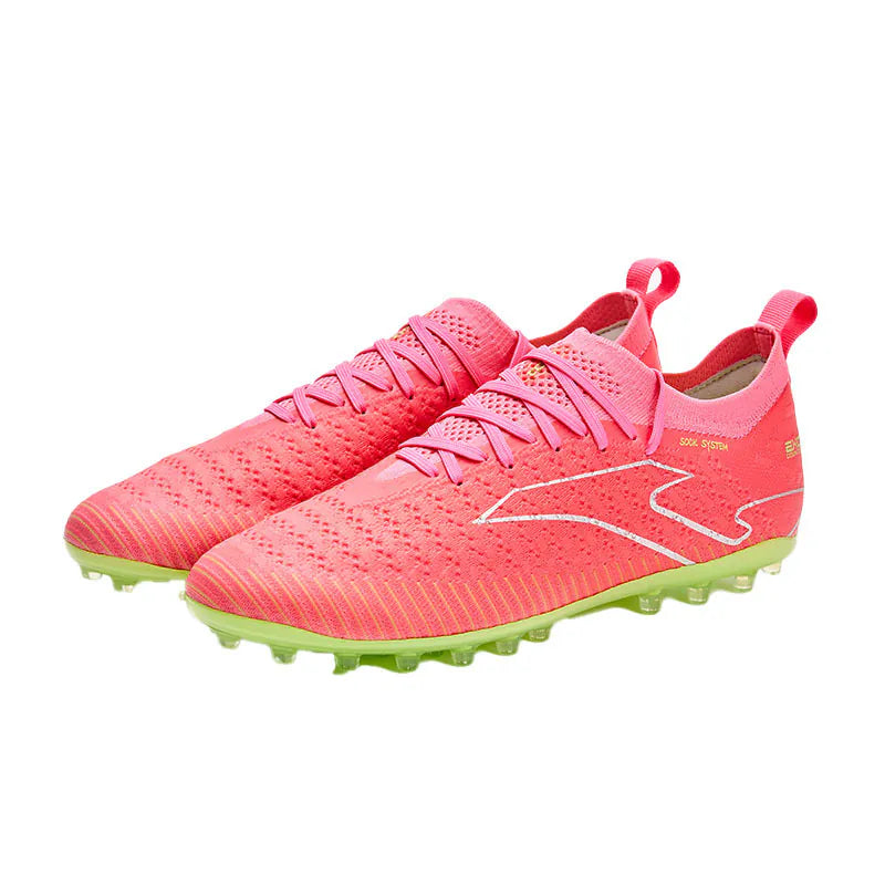 Adult Football Shoes MG ~ SPEEDY Series [Rose Red]