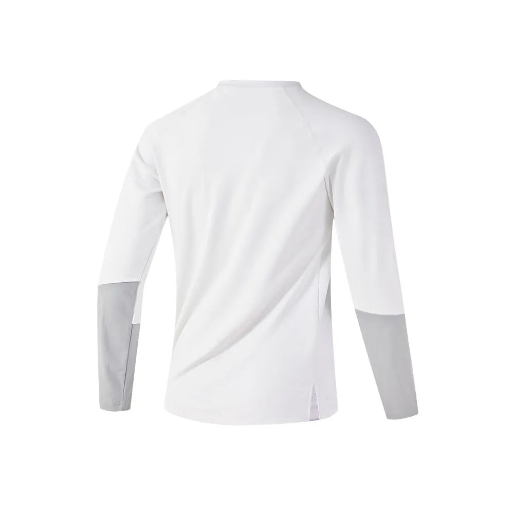 Men's long-sleeved T-shirt ~ Multifaceted Player Series [Black/White/Gray]