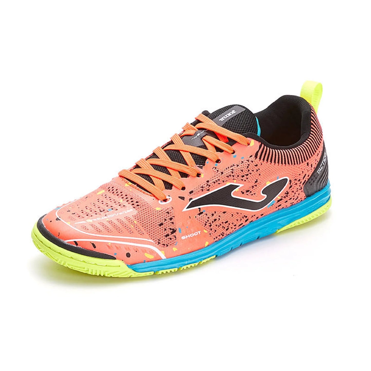 ADULT FUTSAL SHOES TACTICO - Concrete ground and Indoor【Orange Red/Black】