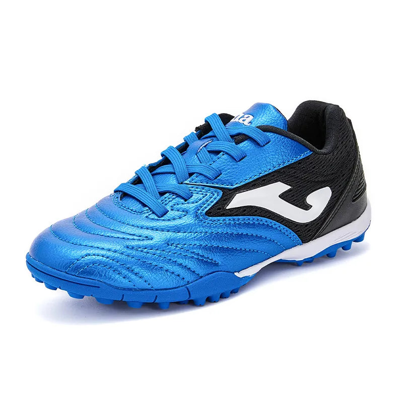 Children's spiked soccer shoes SHOOT - TF [blue/black]