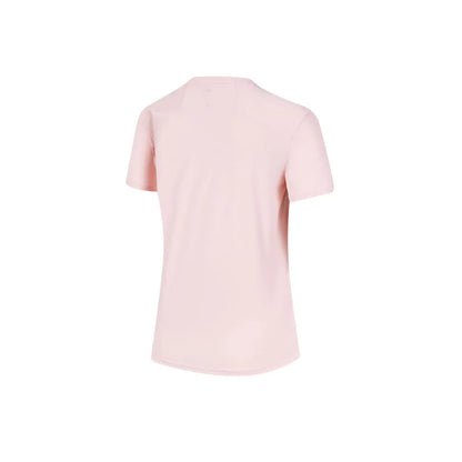 Women's icy short-sleeved T-shirt [light blue/bean paste green/pink/black/white]