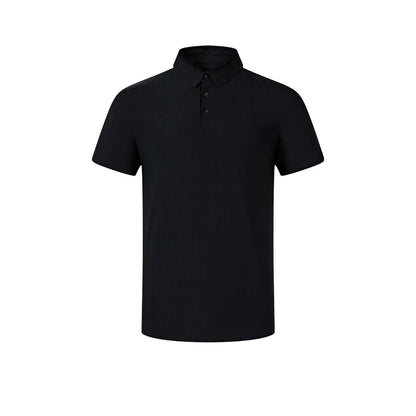 Men's Sun Protection Short-Sleeved POLO Shirt ~Golf Series [navy/black/white/grey/light blue]