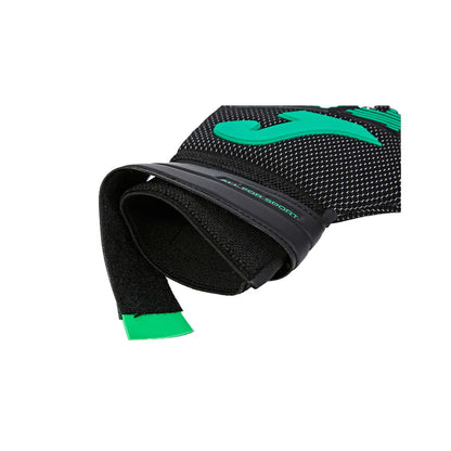 Futsal Goalkeeper Gloves [black and green]