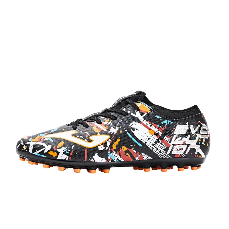 Adult spiked soccer shoes EVOLUTION 23 MG- [Black, White and Red]