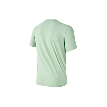 Men's short-sleeved icy T-shirt~comprehensive training series [black/white/green]