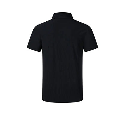 Men's Sun Protection Short-Sleeved POLO Shirt ~Golf Series [navy/black/white/grey/light blue]