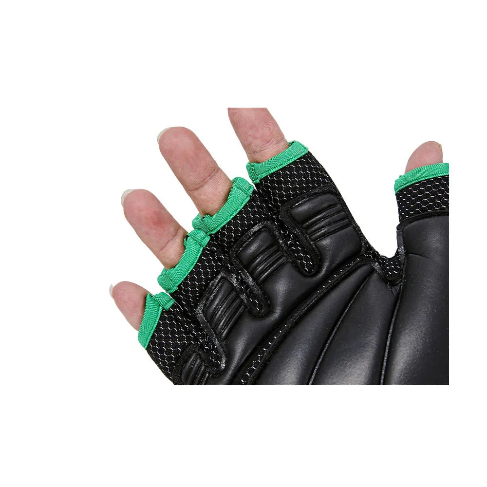 Futsal Goalkeeper Gloves [black and green]