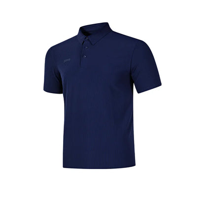 Men's Sun Protection Short-Sleeved POLO Shirt ~Golf Series [navy/black/white/grey/light blue]