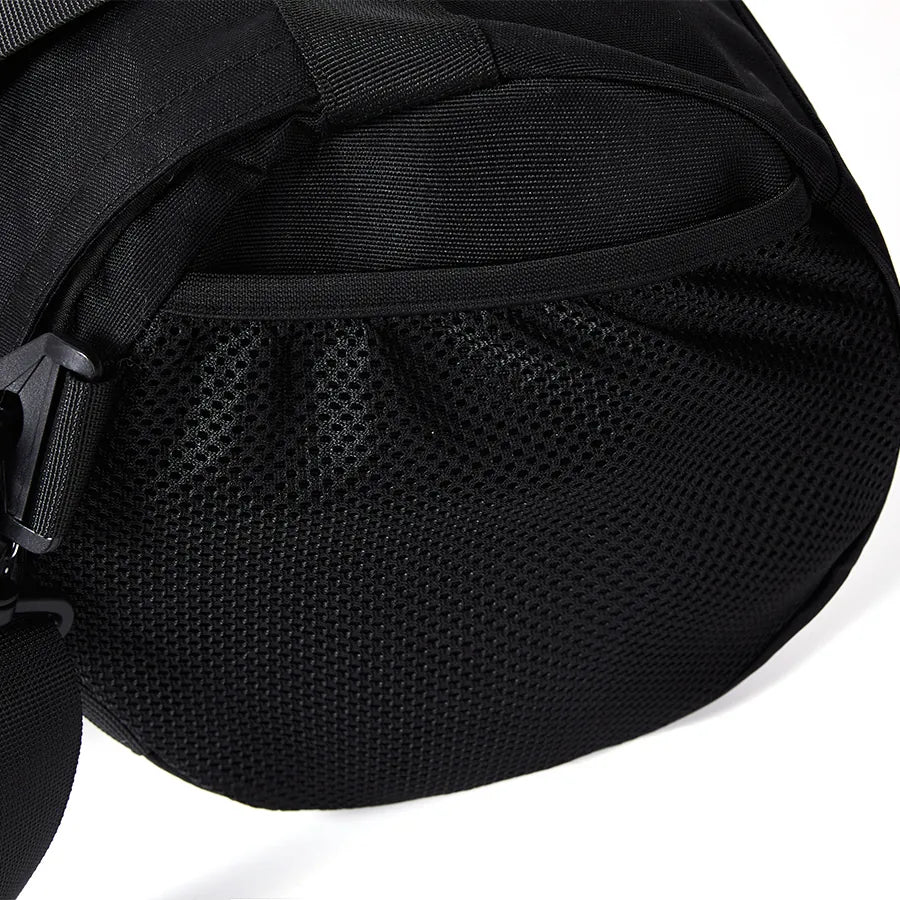 One-shoulder fitness bucket bag [black]