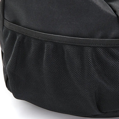 Large-capacity shoulder fitness bucket bag [black] 