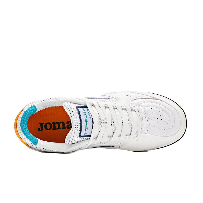 Futsal shoes TOP FLEX series [white color]