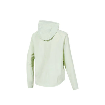 Women's sun protection jacket [white/light gray/lime green/light blue]