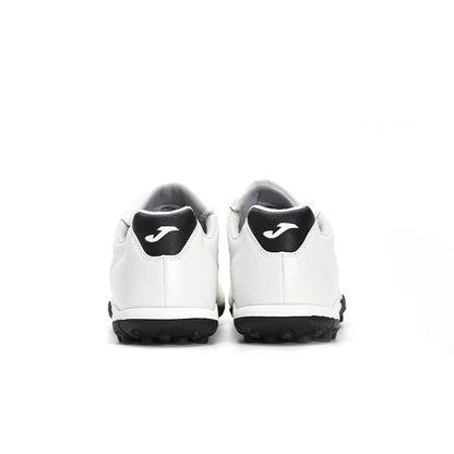 Children's kangaroo leather shredded football shoes COLOR RETRO - TF [white]