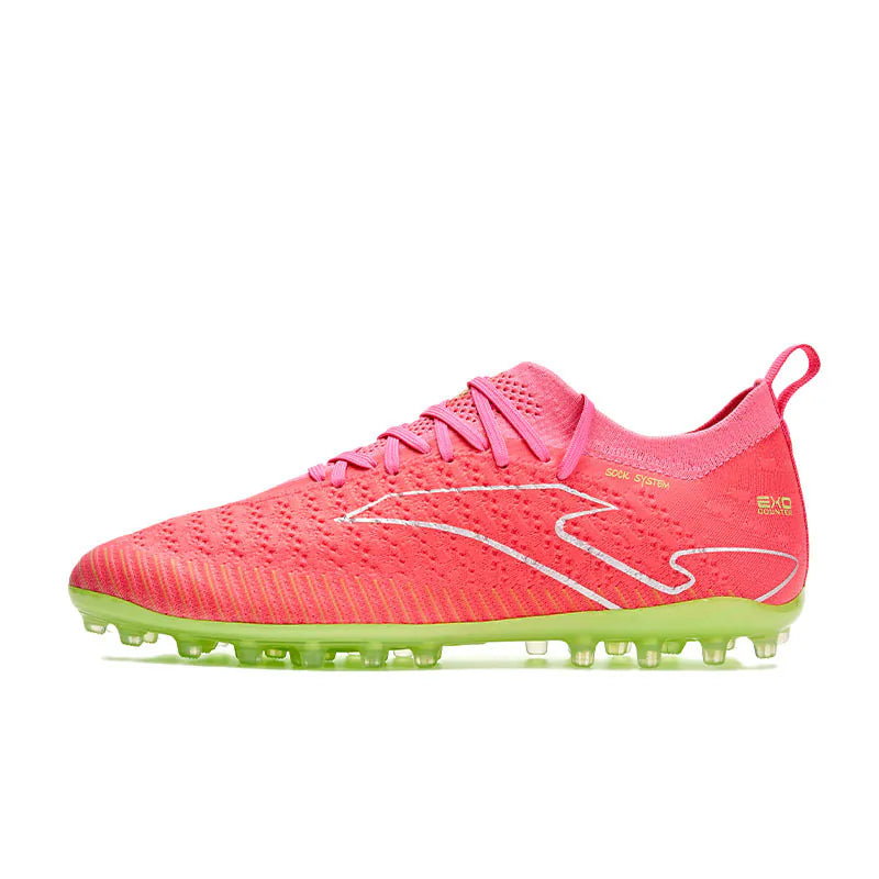 Adult Football Shoes MG ~ SPEEDY Series [Rose Red]